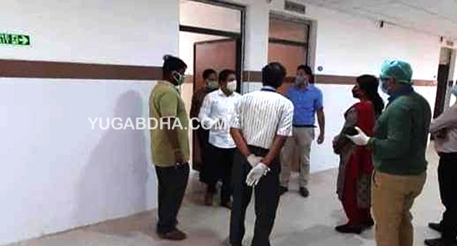 ଶିଶୁରୋଗ ବିଭାଗ ଚିକିତ୍ସା ୱାର୍ଡରେ ୧୫୦ ଶର୍ଯ୍ୟା ବିଶିଷ୍ଟ କୋଭିଡ୍‌ ହେଲ୍‌ଥ ସେଣ୍ଟର