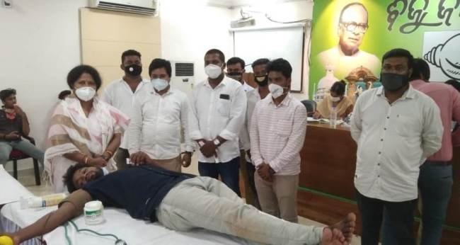 ଜୀବନ ବିନ୍ଦୁ ରକ୍ତଦାନ ଶିବିର ୧୬୨ ୟୁନିଟ୍ ରକ୍ତ ସଂଗୃହିତ