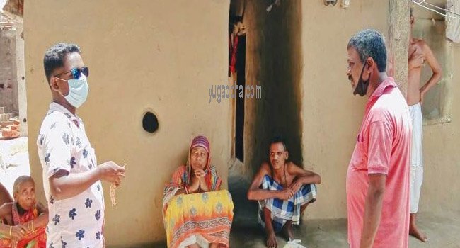 ଅସହାୟ ପୂର୍ଣ୍ଣ ଚନ୍ଦ୍ରଙ୍କୁ ସହାୟତା କଲା ସିଦ୍ଧି ଦୁର୍ଗା ସଙ୍ଗଠନ