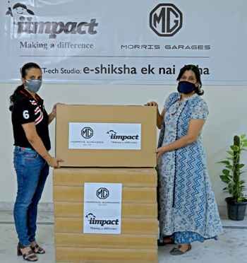 ଏମ୍‌ଜି ମୋଟର ଏବଂ ଇମ୍ପାକ୍ଟ ର ମିଳିତ ବାଳିକାଙ୍କ ପାଇଁ ଇ-ଲର୍ଣ୍ଣିଂ କାର୍ଯ୍ୟକ୍ରମ