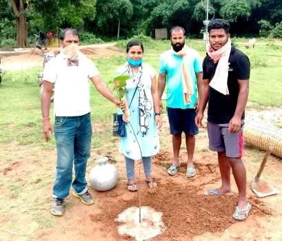 ନେତାଜୀ ଯୁବକ ସଂଘ ପକ୍ଷରୁ ବୃକ୍ଷରୋପଣ କାର୍ଯ୍ୟକ୍ରମ