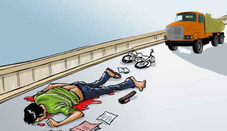 ମୋଟର ସାଇକେଲ ଦୁର୍ଘଟଣା ରେ ଚାଷୀ ଗୁରୁତର