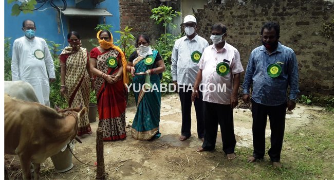 ଗୀତା ଜାଗରଣ ପରିଷଦ ଆନ୍ୟୁକୂଲ୍ୟରେ ରକ୍ଷା ବନ୍ଧନ ଓ ଗୋପୂଜା ପାଳନ