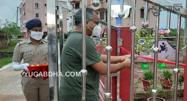 କେନ୍ଦ୍ରାପଡା ସଦର ଥାନାରେ ସଟଡାଉନ ପାର୍କ ଉଦଘାଟିତ