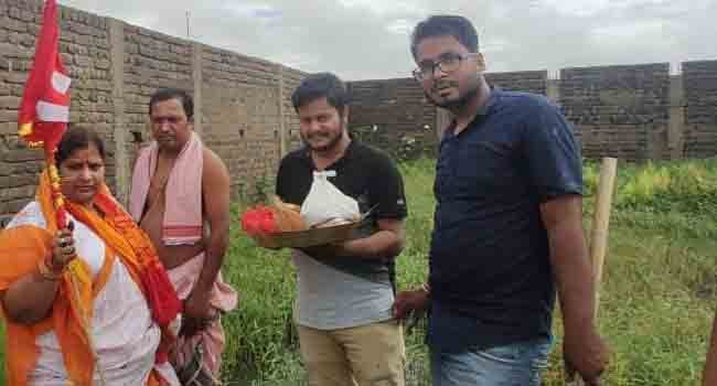 ଜୟଦୁର୍ଘା ଫାଉଣ୍ଡେସନର ଭୂମୀପୂଜା