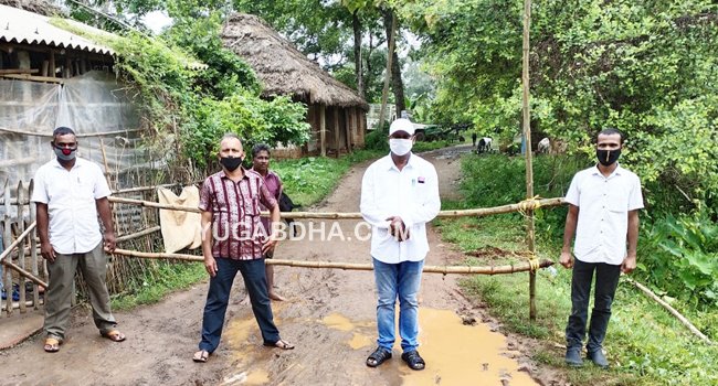 କଣ୍ଟେନମେଣ୍ଟ ଜୋନ୍ ଘୋଷଣା କଲେ ସରପଞ୍ଚ