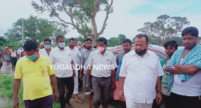 ବିଧାୟକଙ୍କ ବନ୍ୟାଞ୍ଚଳ ପରିଦର୍ଶନ