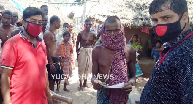 ବନ୍ୟାଜଳରେ ଭାଷି ମୃତ୍ୟୁବରଣ କରିଥିବା ଯୁବକଙ୍କ ପରିବାରକୁ ସହାୟତା 