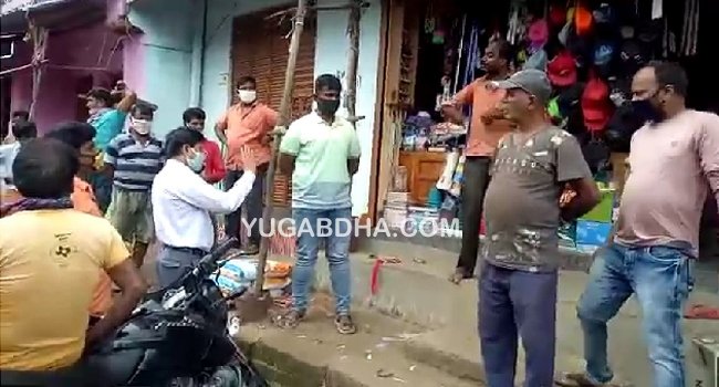 କୋଭିଡ ଦାୟିତ୍ବରେ ଥିବା ତହସିଲଦାରଙ୍କୁ ର୍ଦୁବ୍ୟବହାର ;୨ ବ୍ୟବସାୟୀ ଗିରଫ