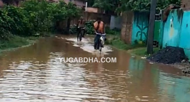 ଲଘୁଚାପ ଜନିତ ବର୍ଷା ରେ ତିର୍ତ୍ତୋଲ ବେହାଲ