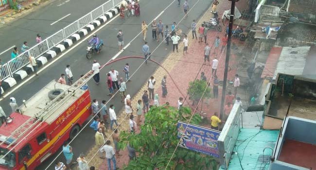 ହୋଟେଲ ଗୋଦାମ ଘରେ ଅଗ୍ନିକାଣ୍ଡ