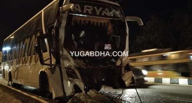 ଓଏମପି ଛକରେ ଚୋରି ବସ ଦୁର୍ଘଟଣା ଗ୍ରସ୍ତ