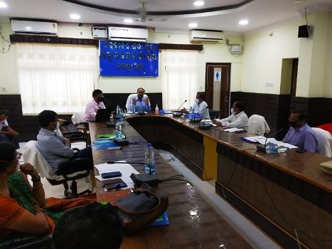 କୋଭିଡ ପର୍ଯ୍ୟବେକ୍ଷକ ହେମନ୍ତ ଶର୍ମାଙ୍କ ସମୀକ୍ଷା