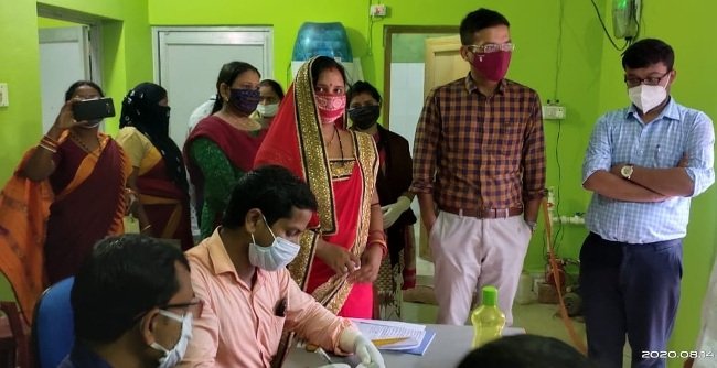 କୁତରଙ୍ଗ ପଞ୍ଚାୟତରେ ରେକର୍ଡ ସଂଖ୍ୟକ ୩୯୫ଜଣଙ୍କ ସ୍ୱାବ ସଂଗ୍ରହ