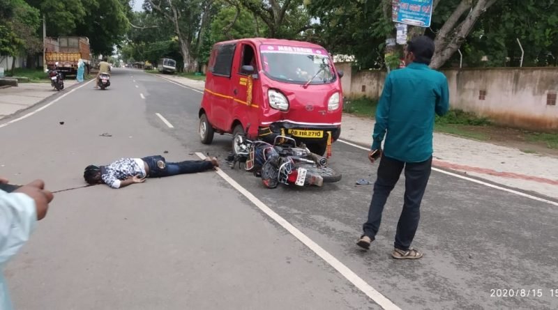 ବାଇକ-ଟାଟା ଧକ୍କାରେ ବାଇକ ଆରୋହୀ ମୃତ