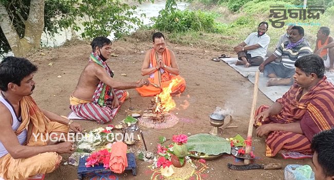 ଜଗତଜନନୀ ମା’ଦୁର୍ଗାଙ୍କର ମାଟି ଅନୁକୂଳ ଅନୁଷ୍ଠିତ