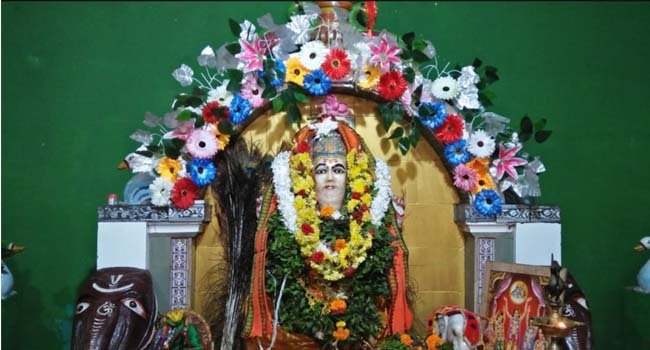 କୋଭିଡ ନିୟମାନୁସାରେ ପାଳନ ହେଲା ବିଶ୍ୱକର୍ମା ପୂଜା