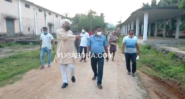ହେଚ.ବୁରୁଡ଼ି ଠାରେ ଶୀତଳ ଭଣ୍ଡାର ପ୍ରତିଷ୍ଠା ପ୍ରସ୍ତାବ ରହିଛି,ପୂର୍ବତନ ଉପବାଚସ୍ପତି ପରିଦର୍ଶନ କଲେ ମାର୍କେଟିଙ୍ଗ ଇଆଡ଼ ଗୋଦାମ ଗୃହ