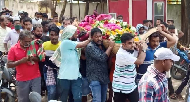 ସାନଖେମୁଣ୍ଡି କଂଗ୍ରେସ ବିଧାୟକ ରମେଶ ଜେନାଙ୍କ ମା ଙ୍କ ମୃତ୍ୟୁ