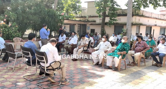 ଶେରଗଡ଼ ବ୍ଲକ ରେ ଜିଲ୍ଲାପାଳ ଙ୍କ କୋଭିଡ ସମୀକ୍ଷା