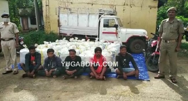 ୧ କୋଟି ଟଙ୍କାର ଗଂଜେଇ ଜବତ