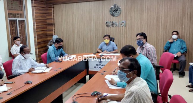 ମହାତ୍ମା ଗାନ୍ଧୀ ନିଶ୍ଚିତ କର୍ମ ନିଯୁକ୍ତି ଯୋଜନାର ପ୍ରଗତି ସମ୍ପର୍କିତ ସମନ୍ବୟ ବୈଠକ