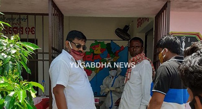 ଗାଙ୍ଗପଡା ପଂଚାୟତରେ କୋଭିଡ ସ୍ୱାବ ପରୀକ୍ଷା ଶିବିର ଅନୁଷ୍ଠିତ