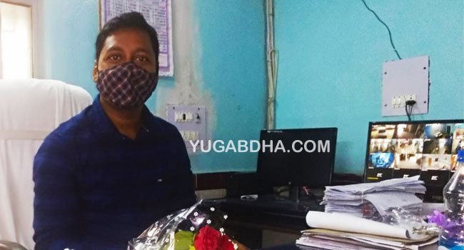 ସାନଖେମୁଣ୍ଡି ନୂତନ ତହସିଲଦାରଙ୍କ ଦାୟିତ୍ୱ ଗ୍ରହଣ