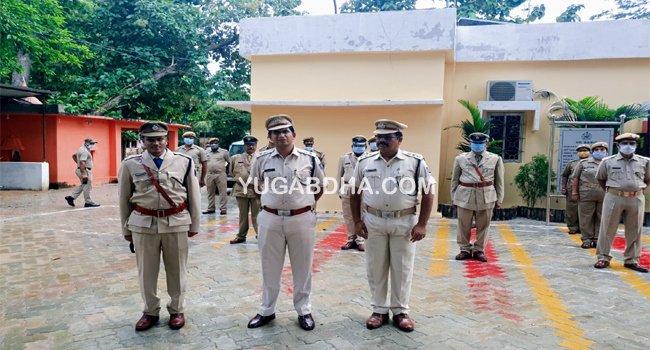 ଗଞ୍ଜାମ ଜିଲ୍ଲା ଆରକ୍ଷୀ ଅଧୀକ୍ଷକଙ୍କ ଗାଙ୍ଗପୁର ଥାନା ପରିଦର୍ଶନ
