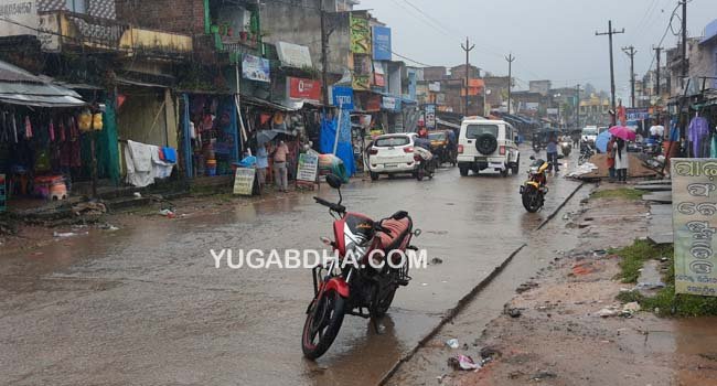 ଲଘୁଚାପ ବର୍ଷା ରେ ବେହାଲ ମୋହନା