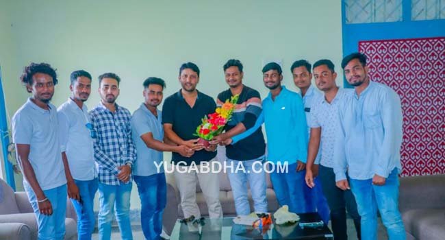 ନବ ନିର୍ବାଚିତ ବିଜୁ ଛାତ୍ର ଜନତା ଦଳର ଜିଲ୍ଲାସଭାପତିଙ୍କୁ ଛତ୍ରପୁର ଠାରେ ସମ୍ବର୍ଦ୍ଧନା