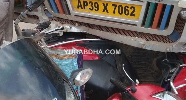 ଚୌଦ୍ଵାର ରେ ଦୁର୍ଘଟଣା;ମହିଳା ଗୁରୁତର