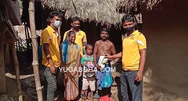 ସେବା ସଂଗଠନ ପକ୍ଷରୁ ସାହାର୍ଯ୍ୟ