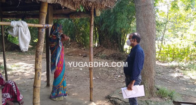 ଆବାସ ଯୋଜନା ଗୃହ ପରିଦର୍ଶନ କଲେ ବିଡିଓ