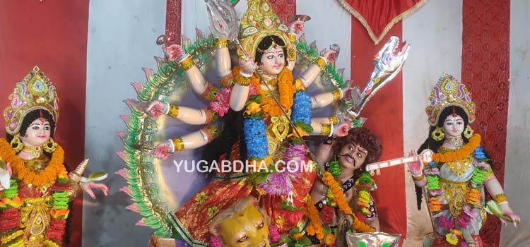ବେଗୁନିଆପଡ଼ାରେ ଆରମ୍ଭ ହେଲା ଦୁର୍ଗାପୂଜା; କୋଭିଡ୍ ପାଇଁ ବିନା ଭକ୍ତରେ ପୂଜା ପାଉଛନ୍ତି ମା