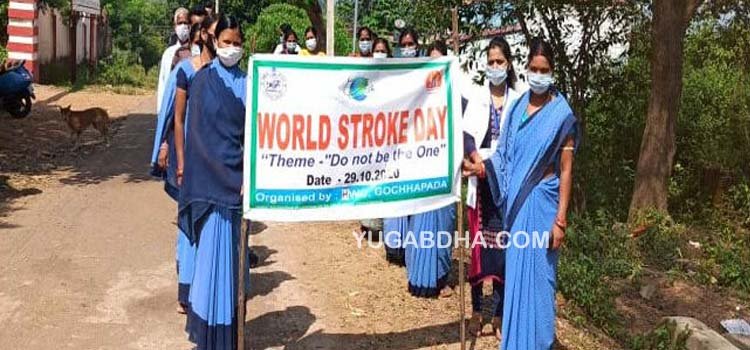 ଗୋଚ୍ଛାପଡାରେ ବିଶ୍ୱ ମସ୍ତିିଷ୍କଘାତ ଦିବସ ପାଳିତ