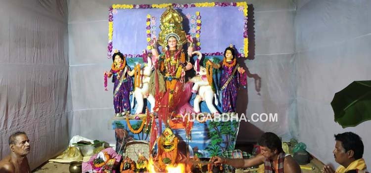 ନାଉଗାଁରେ ଗଜଲକ୍ଷ୍ମୀ ପୂଜା