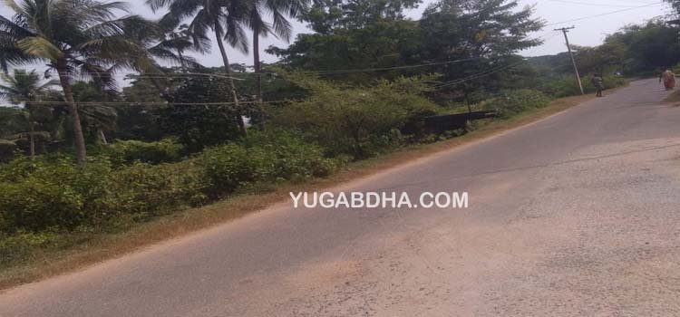 ରାସ୍ତାରେ ଝୁଲୁଛି ବିଦ୍ୟୁତ ତାର