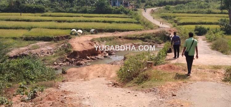 ତିତ୍‌ଲି ମହାବାତ୍ୟାକୁ ୨ ବର୍ଷ ପୁରିଲା ;ଧୋଇ ଯାଇଥିବା ଫୁଲସରା ପୋଲ ନିର୍ମାଣ ହୋଇନାହିଁ, ୧୦ ଗ୍ରାମବାସୀ ପ୍ରଭାବିତ
