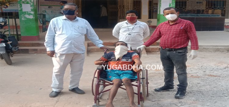 ଭିନ୍ନକ୍ଷମଙ୍କୁ ଟ୍ରାଇସାଇକେଲ ପ୍ରଦାନ