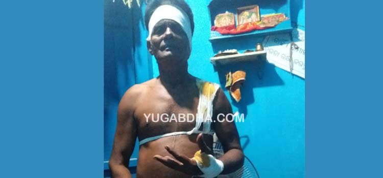 ସାନ ଭାଇର ଟାଙ୍ଗିଆ ଚୋଟରେ ବଡ଼ଭାଇ ଗୁରୁତର