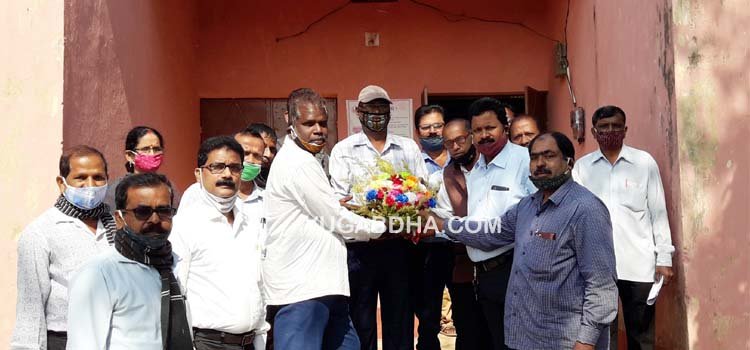 ନୂତନ ବିଇଓଙ୍କୁ ସମ୍ବର୍ଦ୍ଧନା ଜଣାଇଲା ଶିକ୍ଷକ ସଂଘ