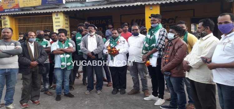 ନୂତନ ବ୍ଲକ ଯୁବ ବିଜେଡି ସଭାପତି ଙ୍କୁ ସମ୍ବର୍ଦ୍ଧନା