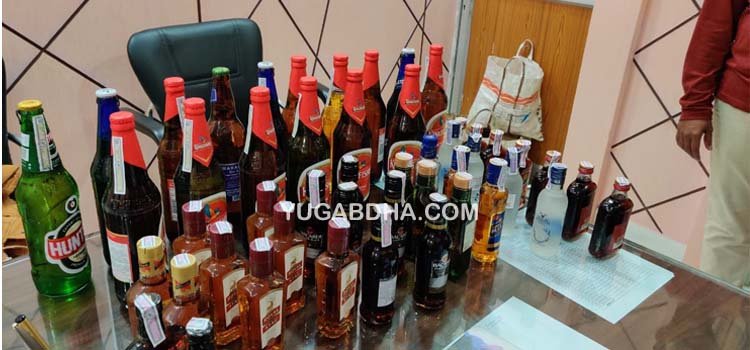 ବିଦେଶୀ ମଦ ଜବତ; ଜଣେ ଗିରଫ