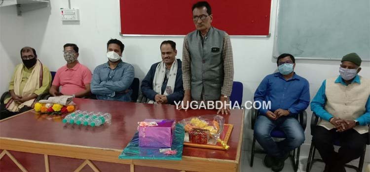 କାଶୀନଗର ଥାନା ଆଇ.ଆଇ.ସି ଙ୍କୁ ବିଦାୟ କାଳୀନ ସମ୍ବର୍ଧନା