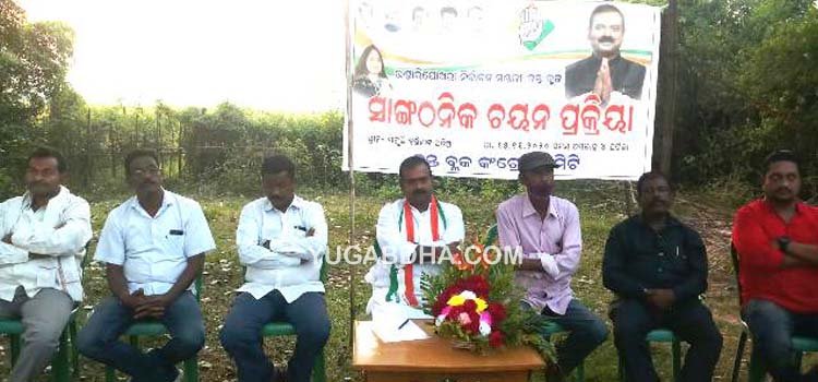 କଂଗ୍ରେସ ପକ୍ଷରୁ ବ୍ଲକ ଓ ଜିଲା କମିଟି ଚୟନ ନେଇ ବୈଠକ