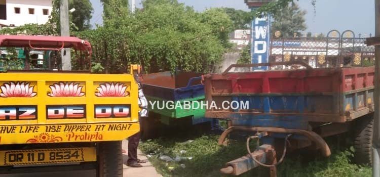 ଚୋରୀ ଟ୍ରାକ୍ଟର ଡାଲା ଉଦ୍ଧାର 