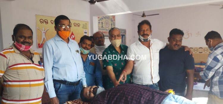 ମହାବୀର ମୋଟର୍ସ ତରଫରୁ ସ୍ବେଛାକୃତ ରକ୍ତଦାନ ଶିବିର ଆୟୋଜିତ 