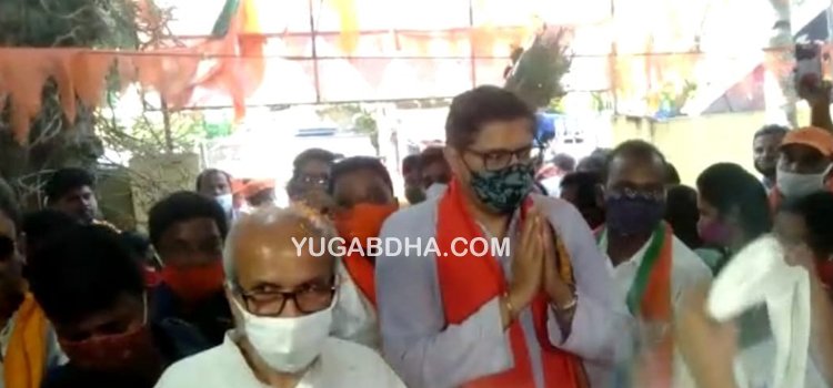 ମେଗା ରୋଡ଼ ଶୋ'ରେ ଶକ୍ତି ପ୍ରଦର୍ଶନ କଲେ ପ୍ରତାପ ଓ ବୈଜୟନ୍ତ