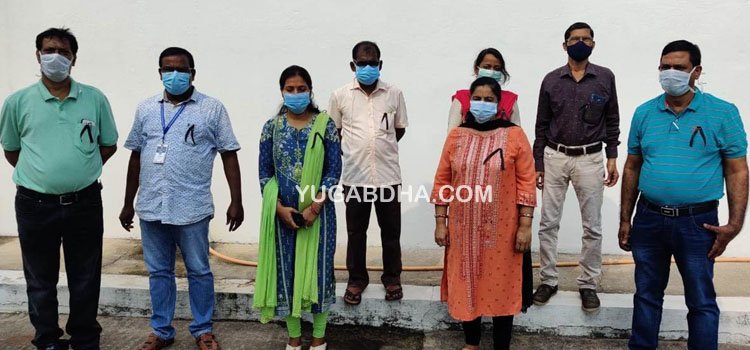 ଓଡିଶା ରାଜ୍ୟ ପ୍ରାଣୀ ଚିକିତ୍ସା ସେବା ସଂଘ,ଗଞ୍ଜାମ ଶାଖା ତରଫରୁ ପ୍ରତିକାତ୍ମକ କଳା ବ୍ୟାଜ ପରିଧାନ